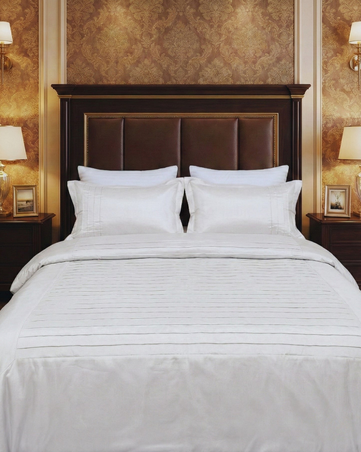 Moroccan Style Duvet Cover Set – 100% Cotton Soft Breathable Bedding Set with Pillowcases | Elegant Moroccan Pattern