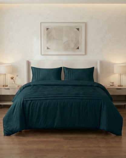 Moroccan Style Duvet Cover Set – 100% Cotton Soft Breathable Bedding Set with Pillowcases | Elegant Moroccan Pattern