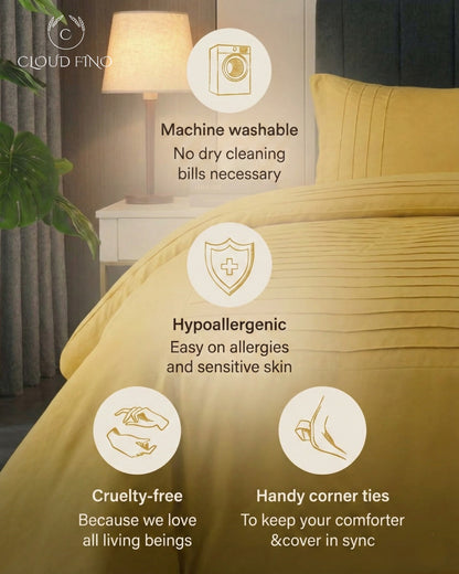 Moroccan Style Duvet Cover Set – 100% Cotton Soft Breathable Bedding Set with Pillowcases | Elegant Moroccan Pattern