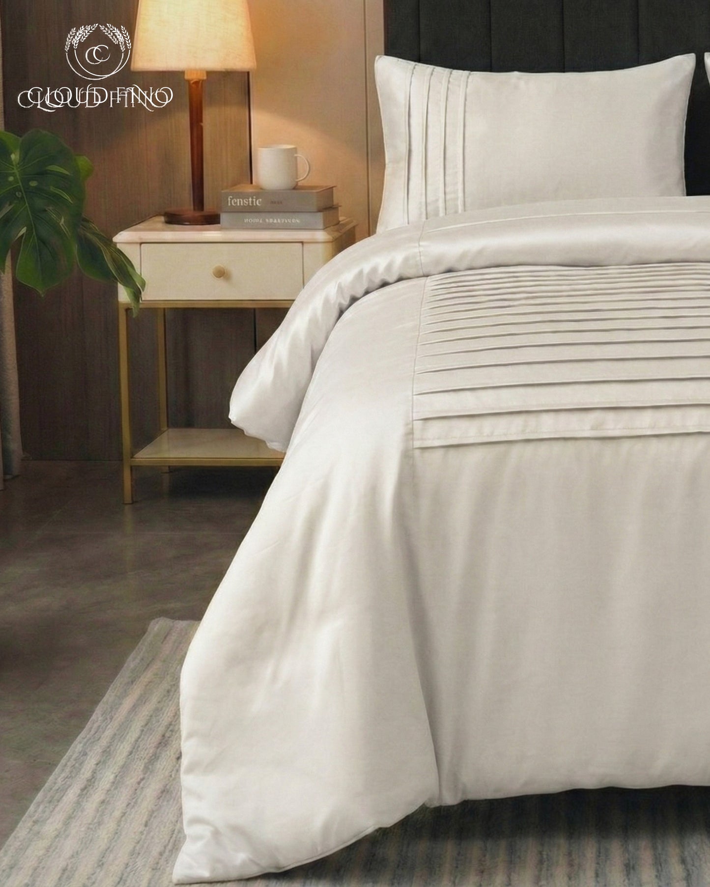 Moroccan Style Duvet Cover Set – 100% Cotton Soft Breathable Bedding Set with Pillowcases | Elegant Moroccan Pattern