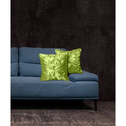Luxury Satin Pinch Pleat Cushion Cover – Soft, Shiny, Decorative Throw Pillow Cover for Sofa, Bed, and Living Room