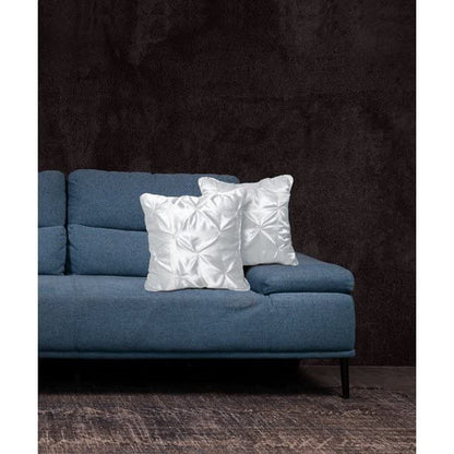 Luxury Satin Pinch Pleat Cushion Cover – Soft, Shiny, Decorative Throw Pillow Cover for Sofa, Bed, and Living Room