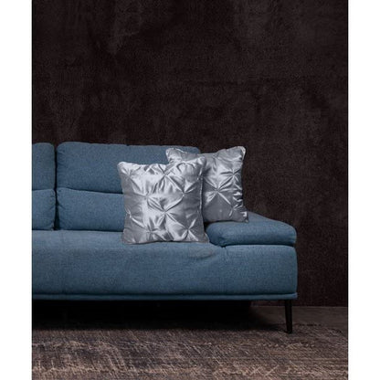 Luxury Satin Pinch Pleat Cushion Cover – Soft, Shiny, Decorative Throw Pillow Cover for Sofa, Bed, and Living Room
