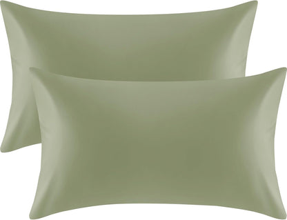 100% Cotton Pillowcase – Soft, Breathable, Durable Pillow Cover with Envelope Closure for Comfortable Sleep