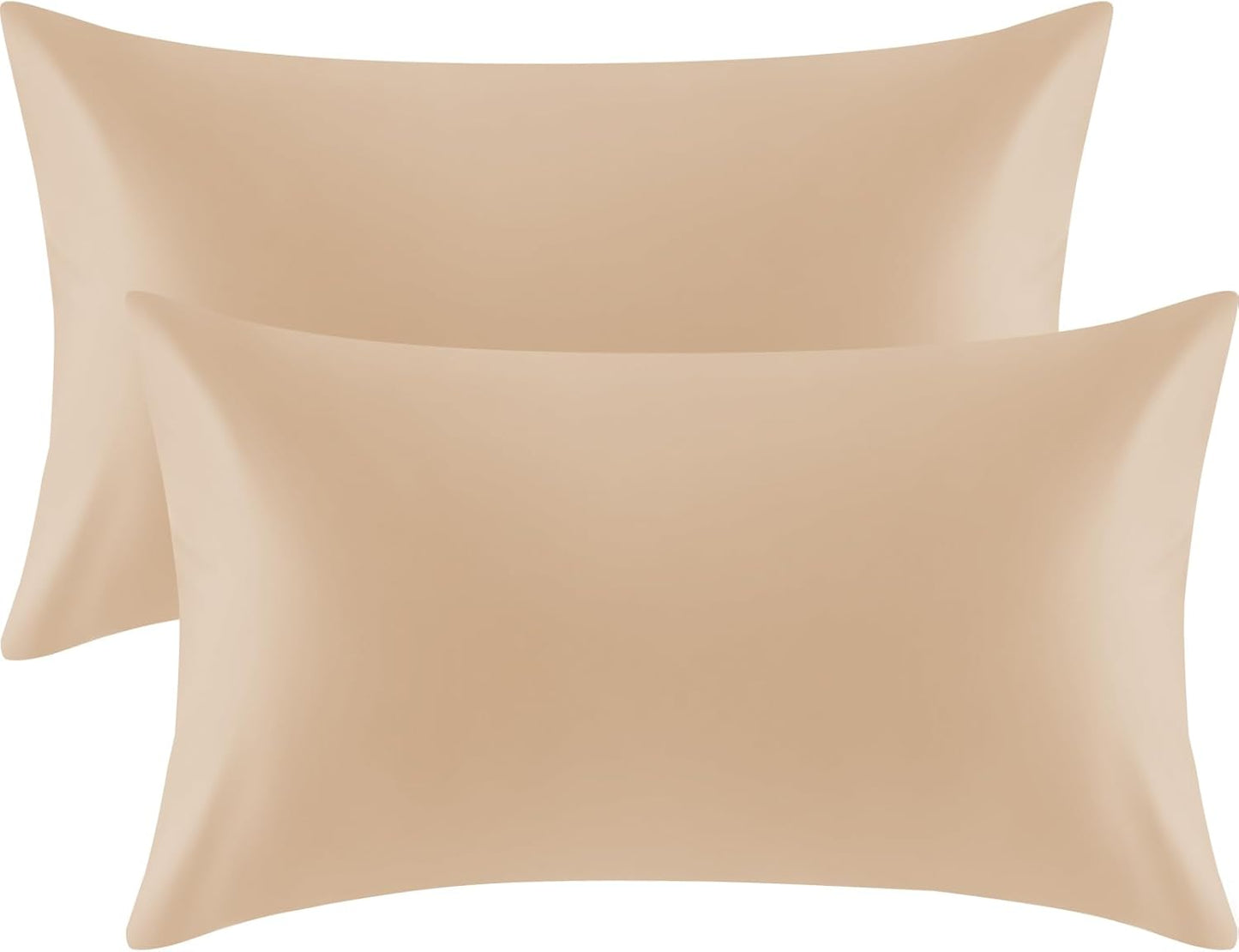 100% Cotton Pillowcase – Soft, Breathable, Durable Pillow Cover with Envelope Closure for Comfortable Sleep
