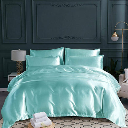 Luxury Silk Satin Comforter – 400 GSM Ultra-Soft, Breathable & Lightweight Quilt