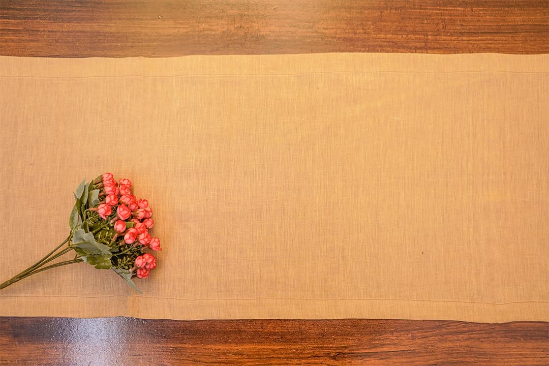 100% Natural Linen Table Essentials – Placemats, Cocktail Napkins & Tea Towels | Reusable, Absorbent & Stylish Kitchen & Dining Décor