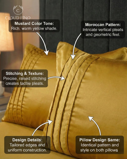 Moroccan Style Duvet Cover Set – 100% Cotton Soft Breathable Bedding Set with Pillowcases | Elegant Moroccan Pattern