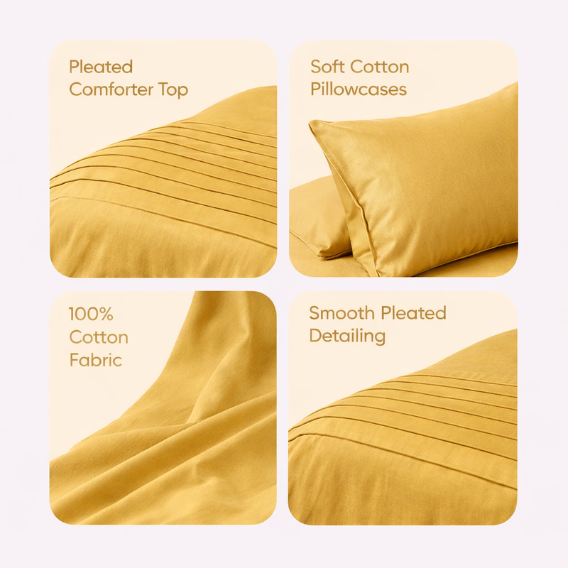 Moroccan Style Duvet Cover Set – 100% Cotton Soft Breathable Bedding Set with Pillowcases | Elegant Moroccan Pattern Specification