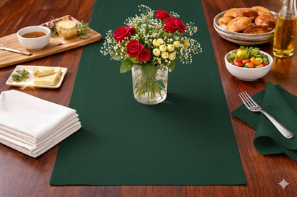100% Natural Linen Table Essentials – Placemats, Cocktail Napkins & Tea Towels | Reusable, Absorbent & Stylish Kitchen & Dining Décor
