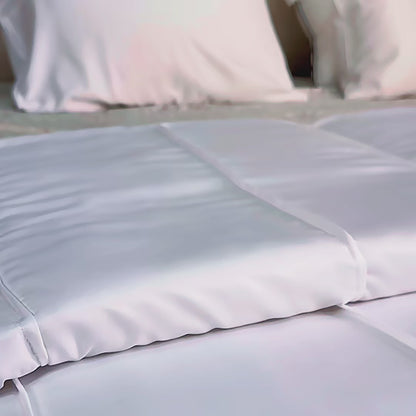 Moroccan Channel Quilted Comforter – Luxury Soft All-Season Comforter with Elegant Modern Stitch Design | Premium Hotel-Style Bedding